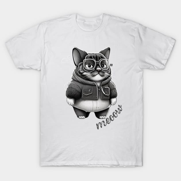 Meow T-Shirt by ThatSimply!